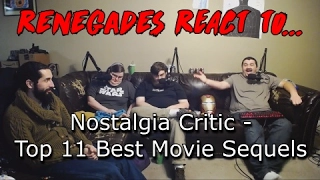 Renegades React to... Nostagia Critic - Top 11 Best Movie Sequels