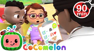 Learn About Healthy Check-Ups at School | Cocomelon 90 MINS | Moonbug Kids - Cartoons & Toys