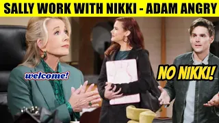 CBS Y&R Spoilers Sally and Nikki go into business together - Adam wants nothing to do with her