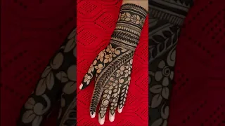 Good mehndi design| Full Hand Mehndi Design for the All-Out Bride