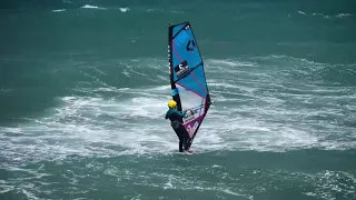 Memories from July 2020.. Carlos 13Years, Windsurfing action 2020 after Corona lockdown.