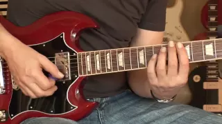 2012 Gibson SG Std. cherry Part1
