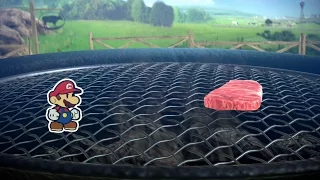 How to grill the perfect steak (in Paper Mario: Color Splash)