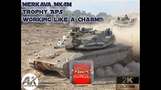 War Thunder | Merkava Mk 4M Trophy APS working like a charm!!! | Israel Top Tier!