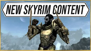 Skyrim Anniversary Edition Gameplay - Trying The New Creation Club Content!