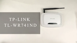 Распаковка TP-LINK TL-WR741ND