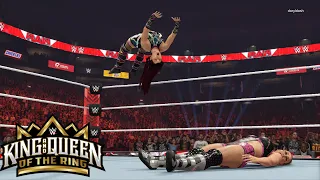 [WWE2K24] RAW IYO SKY VS NATALYA- QUEEN OF RING QUALIFYING MATCH