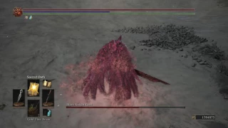 Dark Souls 3 Playable Boss Slave Knight Gael DLC Ringed City