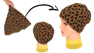 Sew a comfortable hat of any size in 5 minutes - a simple way!