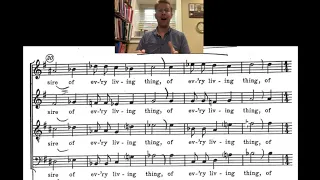 The Eyes of All (Berger) - Soprano practice