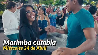 Parque Jardín de la Marimba, Chiapas / Baile del Miércoles 24 de Abril del 2024