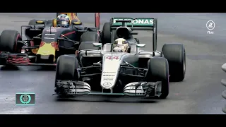 Monaco GP: Tight Street Fight (Daniel Ricciardo vs Lewis Hamilton) The Silver War F1 2016