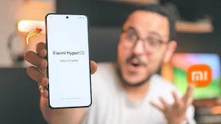 مميزات واجهة HyperOS الجديدة لكل هواتف شاومي !! 🔥🔥🔥