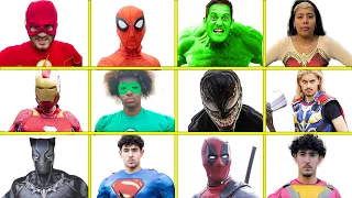 Superhero Transformations in Real Life!