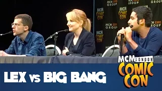 Jesse Eisenberg, Kunal Nayyar, & Melissa Rauch - Lex vs Big Bang Panel