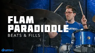 How To Play A Flam Paradiddle On The Drums - Drum Rudiment Lesson