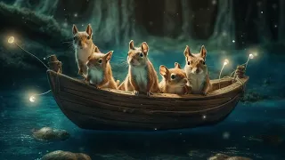 Die Suche nach der Goldenen Nuss: Abenteuer der Eichhörnchenfamilie - Kindergeschichte