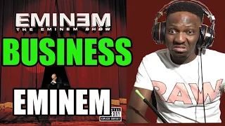 BUSINESS AS USUAL FOR EM!!! EMINEM - BUSINESS | Reaction #Eminem #Business #TheEminemShow