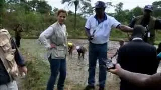 Princess Haya Bint Al Hussein of Jordan, UN Messenger for Peace, visits Liberia