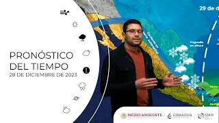 28 de diciembre de 2023 #Pronóstico del Tiempo