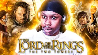 FIRST TIME WATCHING *LORD OF THE RINGS: THE TWO TOWERS*