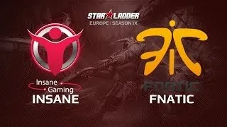 Insane vs Fnatic, Star Series Europe Day 19, Game 1