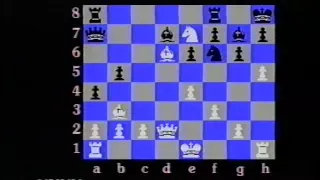 James Capel Speed Chess Challenge 1988 - Dr John Nunn v Dr Jonathan Mestel