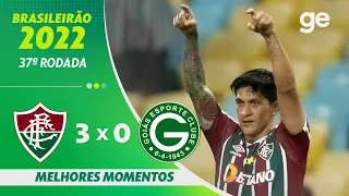 FLUMINENSE 3 X 0 GOIÁS | MELHORES MOMENTOS | 37ª RODADA BRASILEIRÃO 2022 | ge.globo