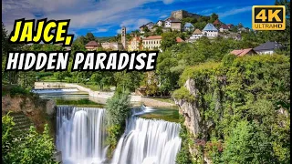 Jajce, Bosnia & Herzegovina 🇧🇦  A Hidden Paradise on Earth  4K Ultra HD 60fps