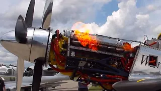 Big Old ROLLS ROYCE GRIFFON ENGINES Cold Straing Up and Sound 2