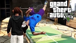 GTA 5 Online Lui Calibre vs H2O Delirious - Round 2