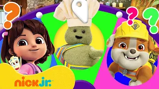 Spin the Tiny Chef Wheel! 👩‍🍳 w/ PAW Patrol, Dora, Rubble & MORE! | Games for Kids | Nick Jr.