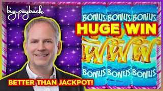 BETTER THAN JACKPOT! Willy Wonka Dreamers of Dreams Slot - HUGE WIN SESSION!