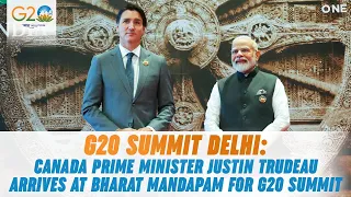 G20 Summit Delhi: Canada Prime Minister Justin Trudeau arrives at Bharat Mandapam for G20 Summit