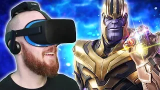 WE DEFEATED THANOS END BOSS!! Marvel Powers United VR Oculus Rift Gameplay