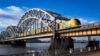 Last Days before New Railway Bridge Construction Start | Rail Baltica in Riga 🇱🇻