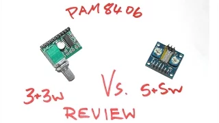 PAM8406 5V Amplifier Review 3W Vs. 5W