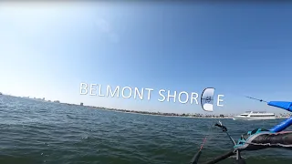 Kiting in Belmont Shore