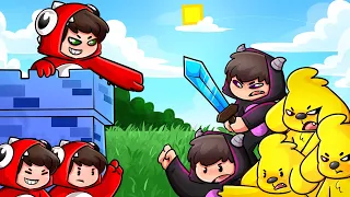 ¡EJERCITO DE MIKECRACK VS CASTILLO DE RAPTORGAMER!  😱💥 LA BATALLA MÁS ÉPICA DE MINECRAFT!!