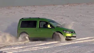 Volkswagen Caddy 4x4. Когда полный привод - как корове седло.