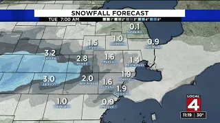 Metro Detroit weather forecast Jan. 25, 2021 -- 11 p.m. Update