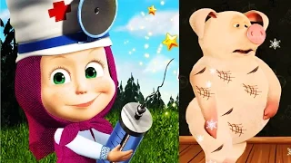 Маша и Медведь . ИГРАЕМ В ДОКТОРА . Полное прохождение . Masha and the Bear Compilation