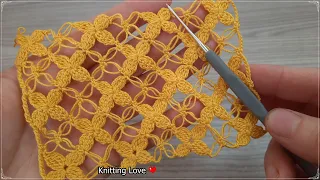 GORGEOUS😍 Very Beautiful Crochet Summer Shawl, Sweater, Blouse and Runner Model tutorial video