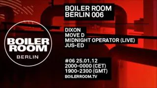Move D live @ Boiler Room 006 ( Berlin , Germany ) 25.01.2012