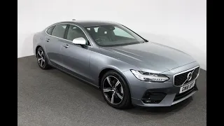 GN18XPT VOLVO S90 2.0 D4 R DESIGN Automatic in Osmium Grey Metallic