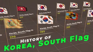 History of South Korea Flag | Timeline of South Korea Flag | Flags of the World |
