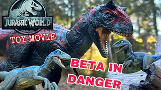 Jurassic World Toy Movie, Beta in Danger #jurassicworld #toyadventures #beta