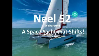 Neel 52 Trimaran - the Space Yacht that SHIFTS! Walkaround and thoughts from La Grande Motte