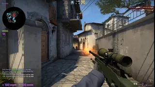 CS:GO Triple AWP sniper kill quickscope