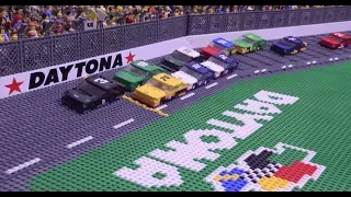 Daytona's biggest moments told with toy blocks